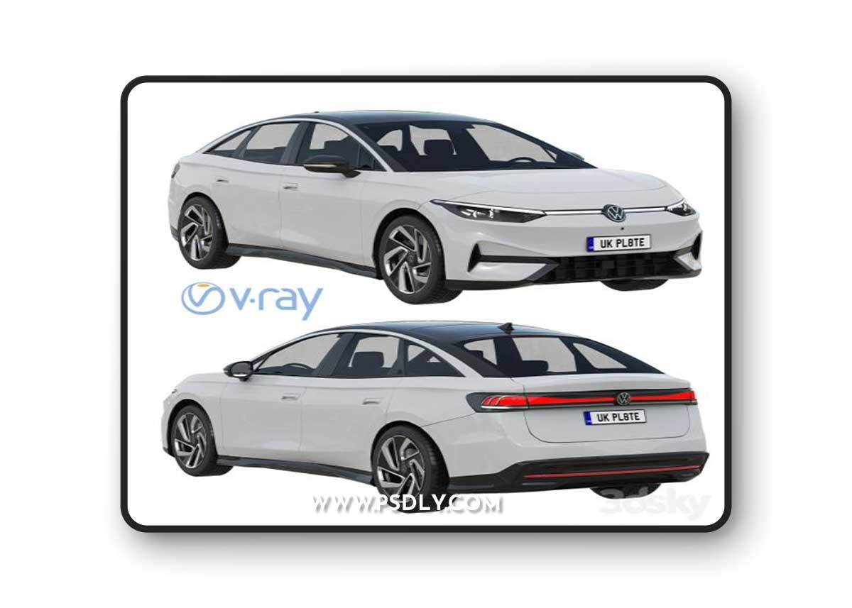 Volkswagen ID.7 3D Model