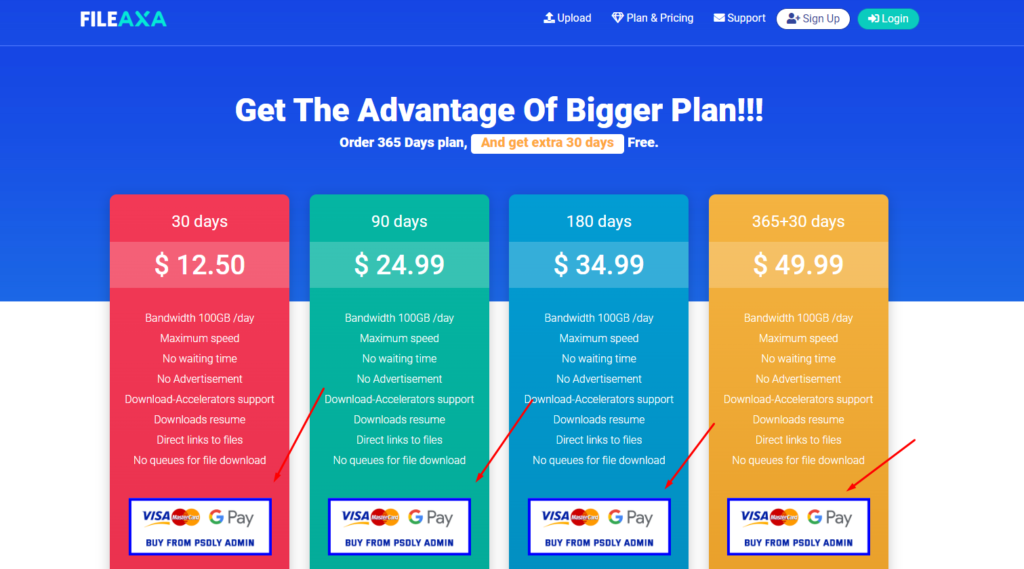 How to Pay for FILEAXA with PayPal, Card, Crypto, perfectmoney 1 image