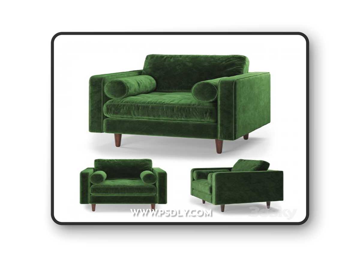 Article Sven Chair 3D Model