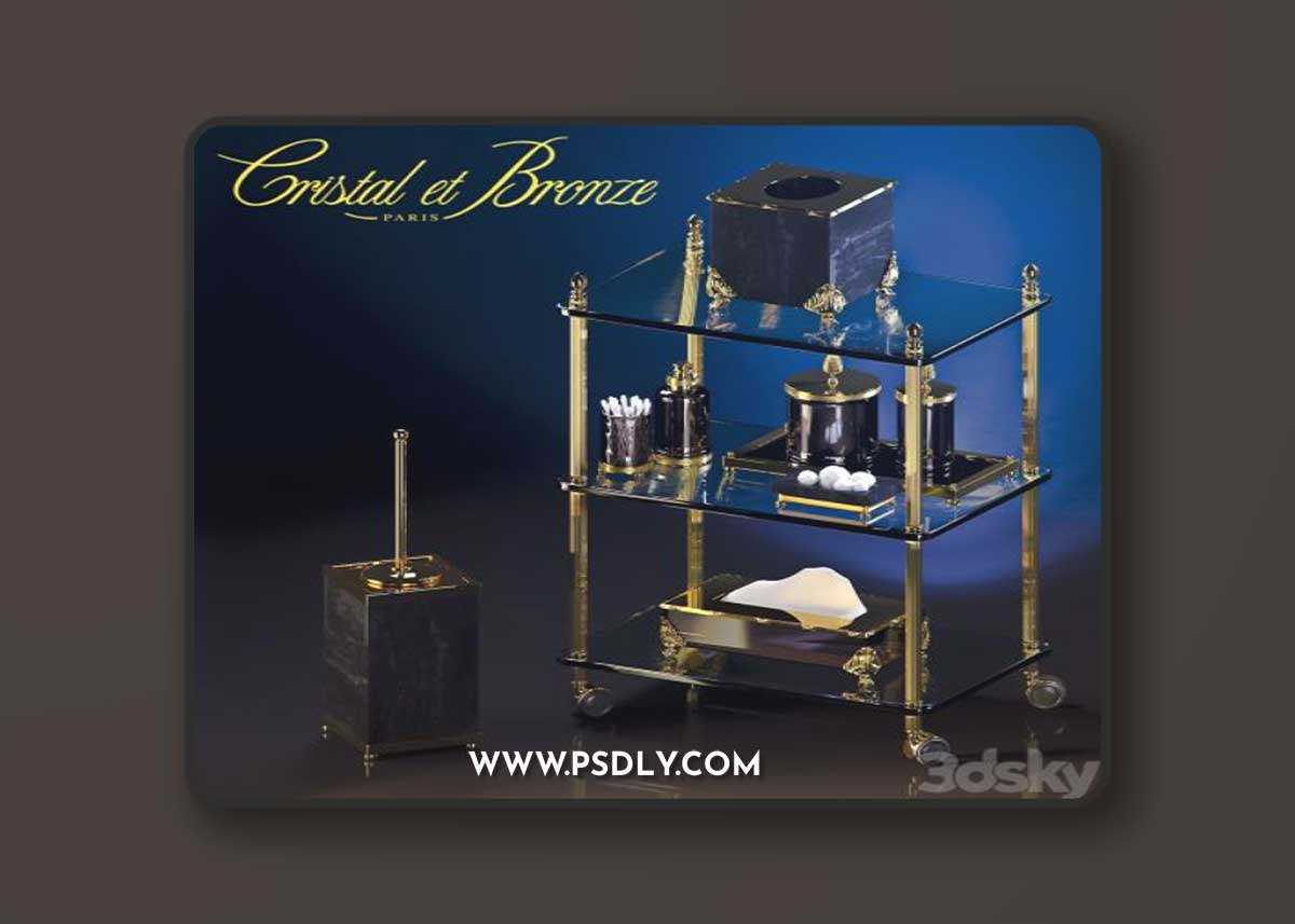 Cristal Et Bronze - Prestige - Cisele Obsidienne