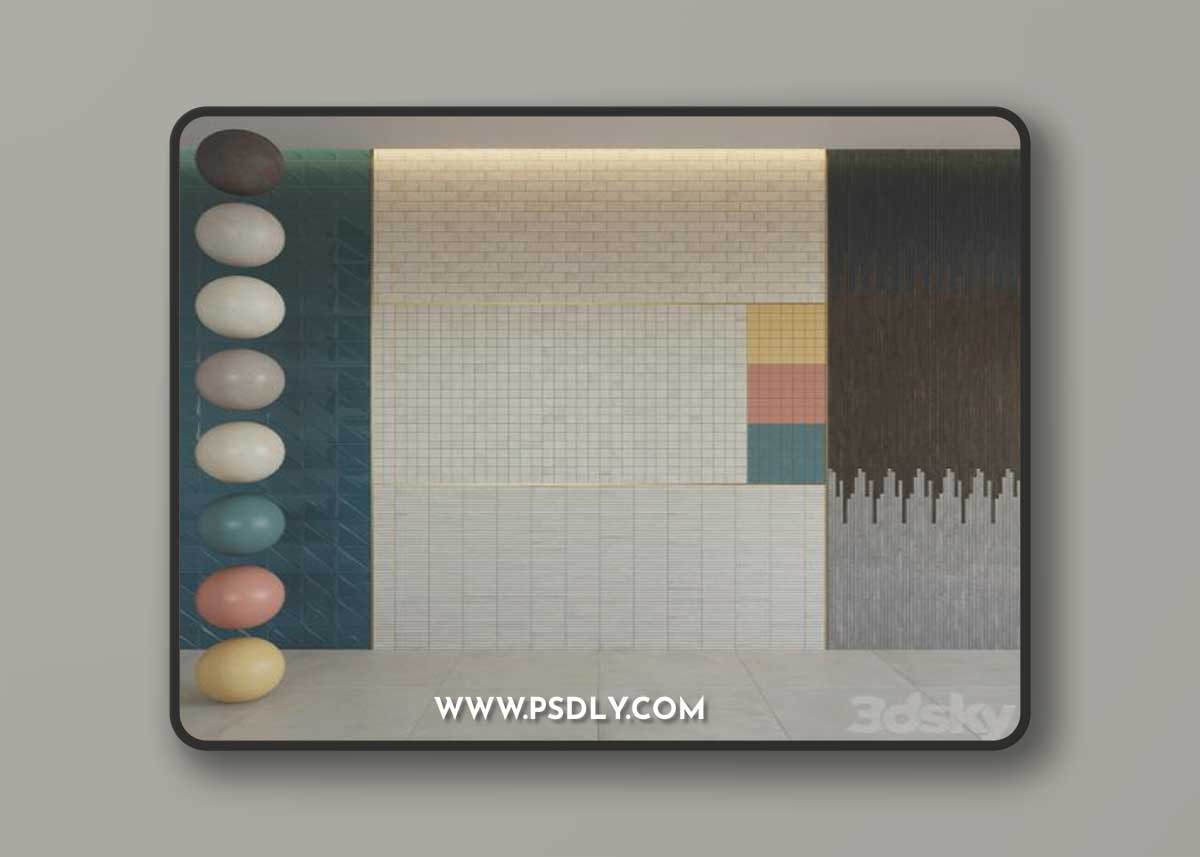Decor Italon Millenium Surface Geometry 3D Model