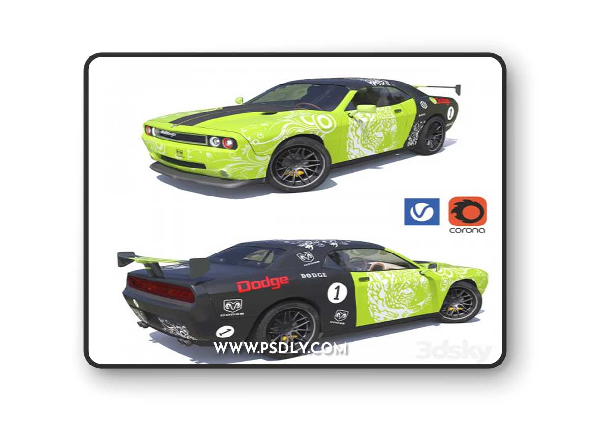Dodge challenger racing