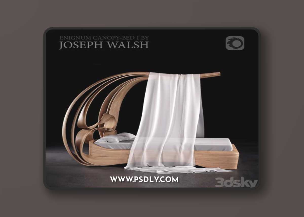 Enignum canopy-bed 1 by Joseph Walsh