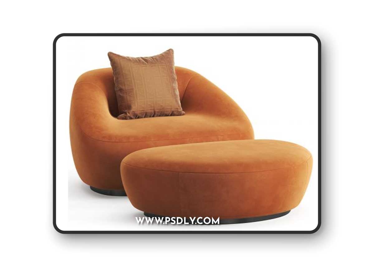 Fendi Casa Sandia Armchair