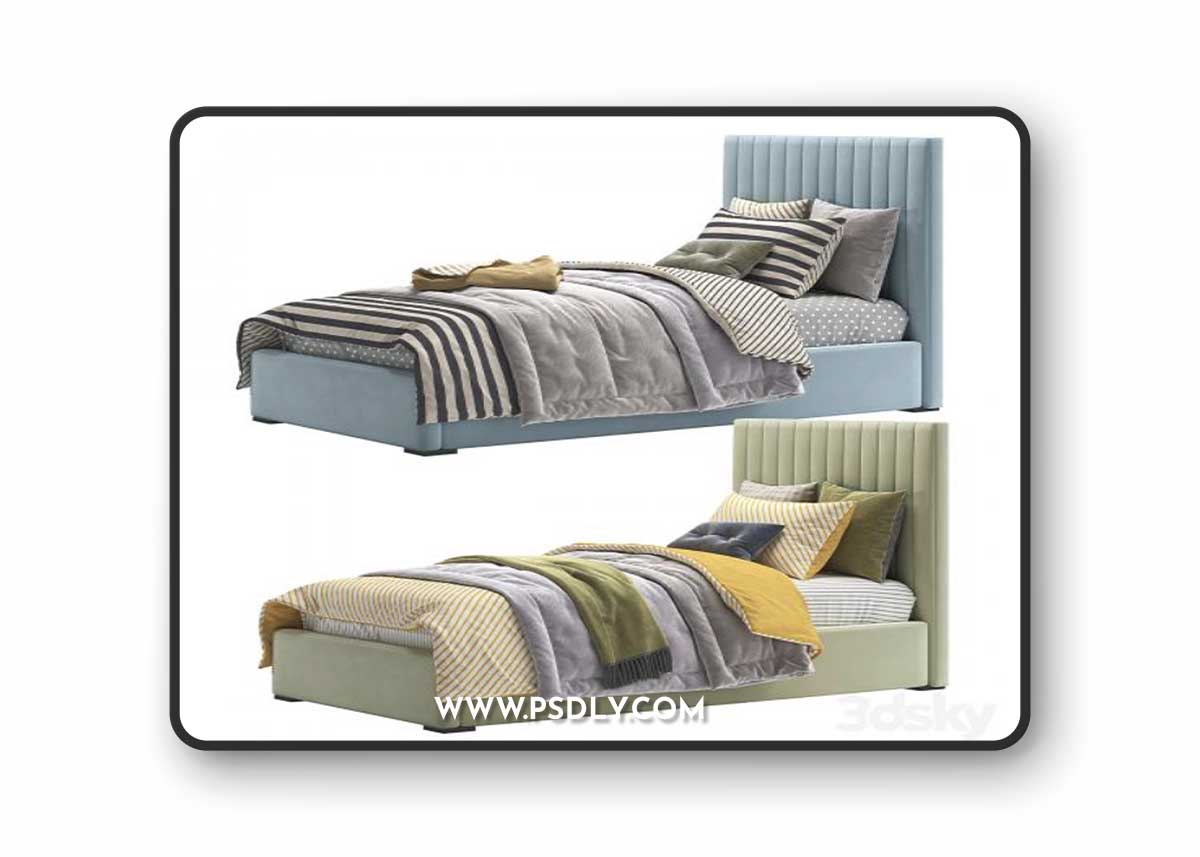 Mareberg Bed 3D Model