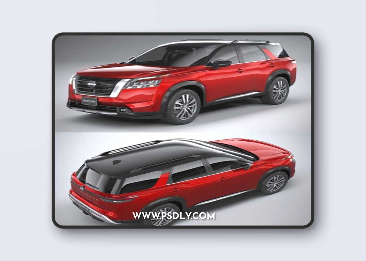 Nissan Pathfinder 2022 3D Model