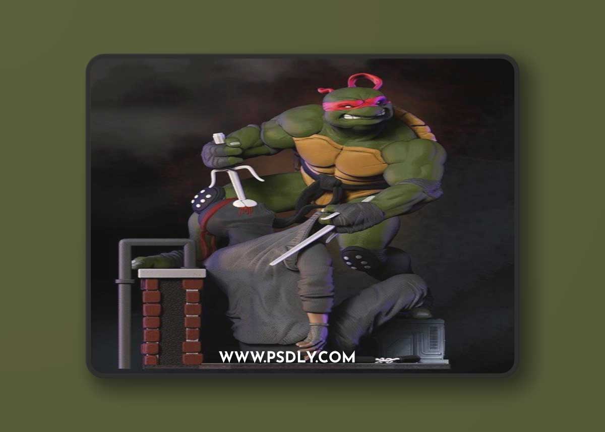 Raphael Statue – 3D Print Model