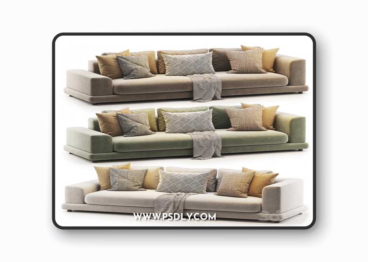 Sofa DI ANGELO 3D Model
