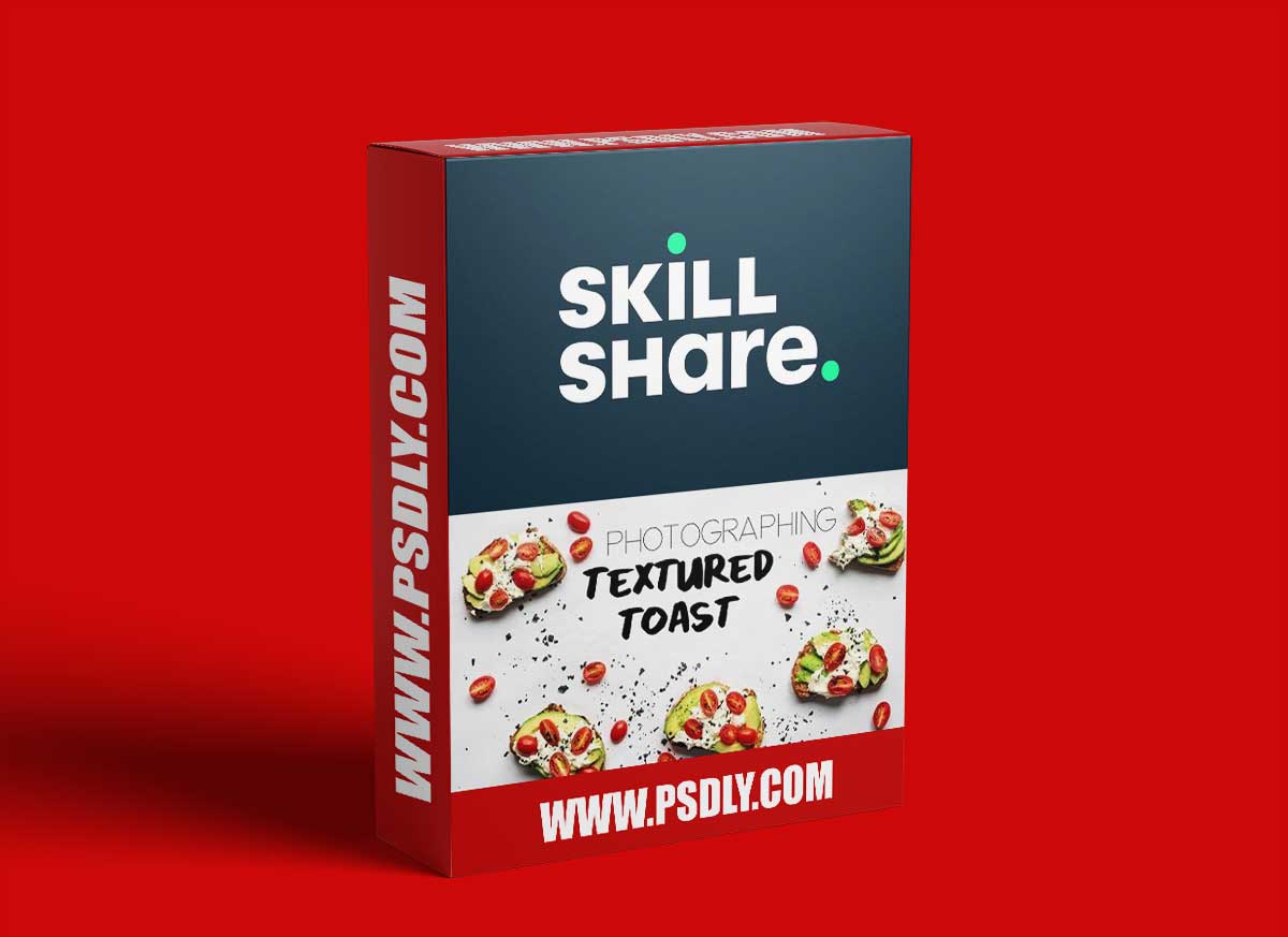 Textured Toast: Dramatic Side-Lit Photography