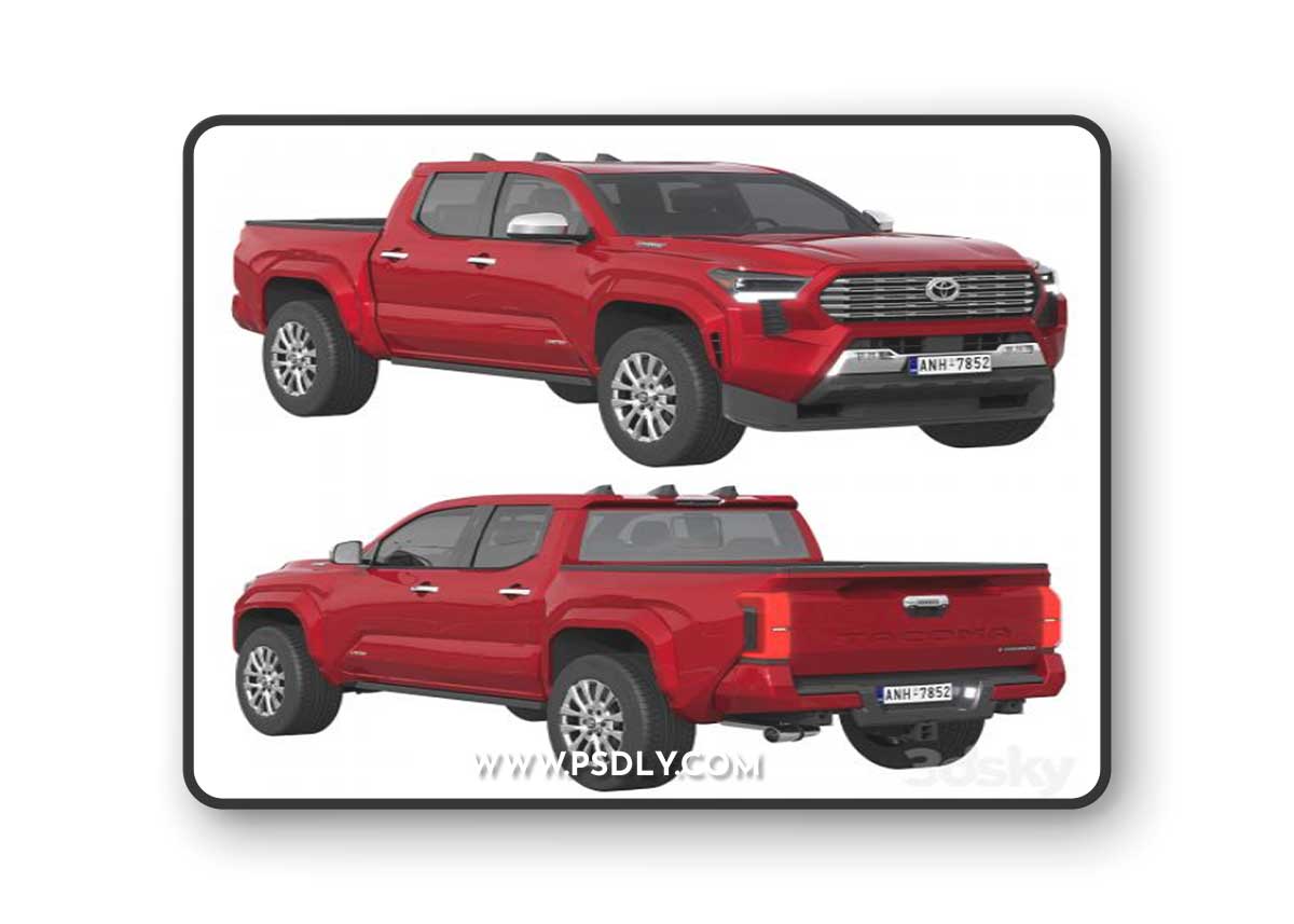 Toyota Tacoma 2024 3D Model