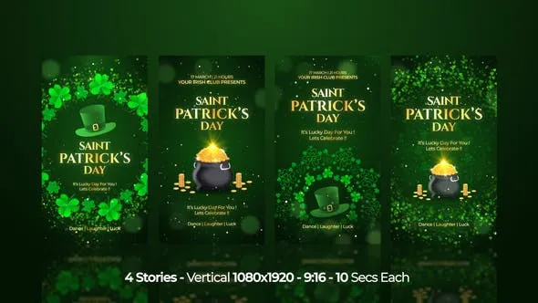 Videohive St Patrick's Day Instagram Stories 51199208