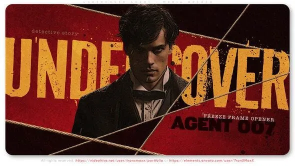 Videohive Undercover Agent - Media Opener 51380450