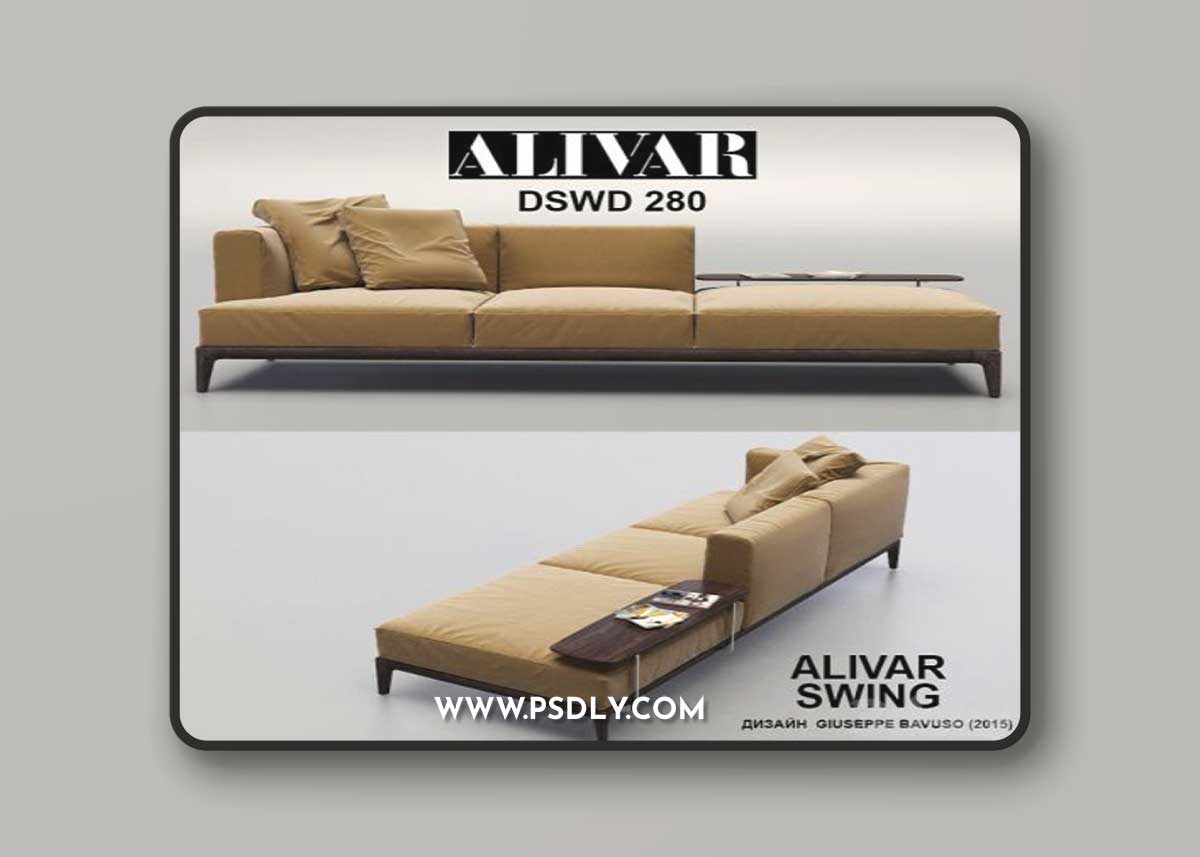 Alivar Swing Art. DSWD 280 3D Model