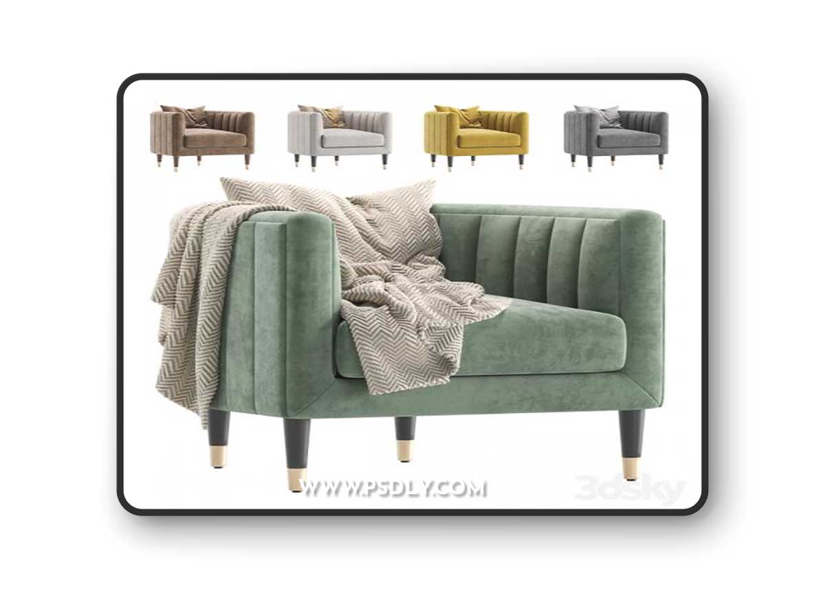 Armchair BRIDGE Cazarina Interiors/Кресло БРИДЖ