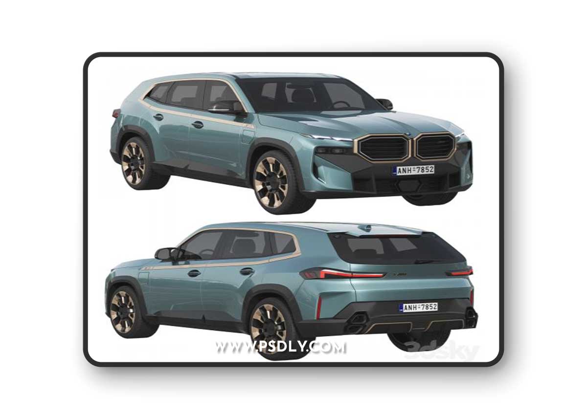 BMW XM 3D Model