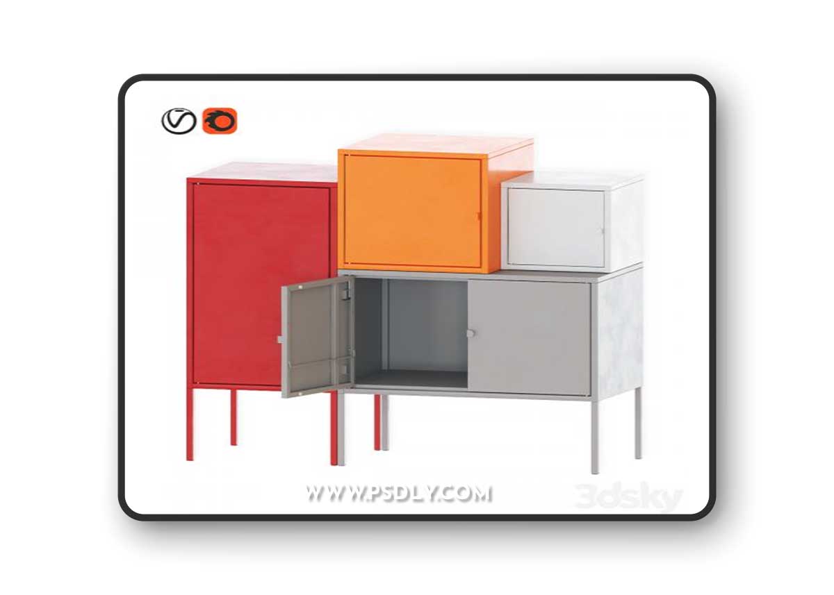IKEA-LIXHULT-storage-combination
