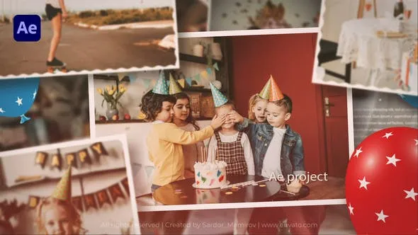 Videohive Happy Birthday Gallery 51637303