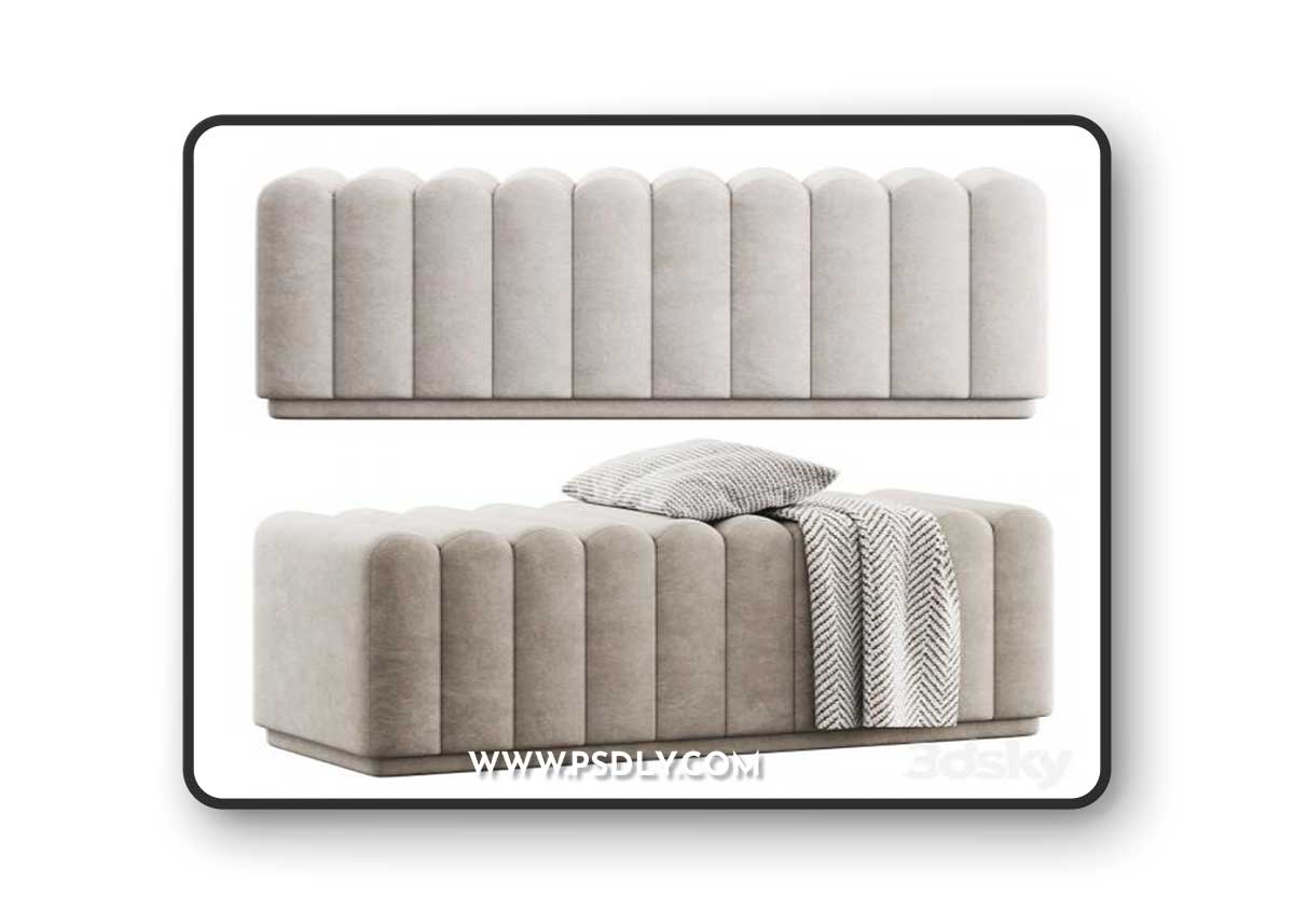 Bente Bench by Eichholtz