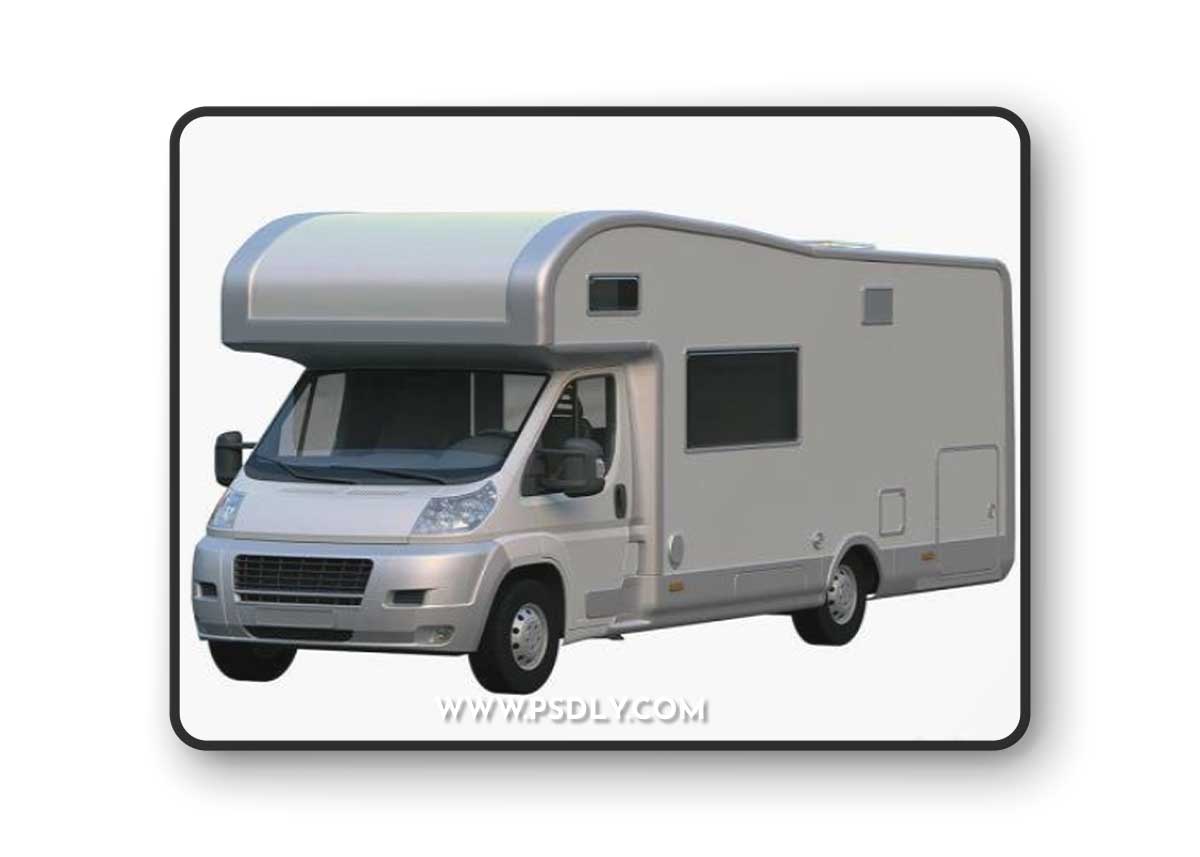 Camper, motorhome - 3D Model