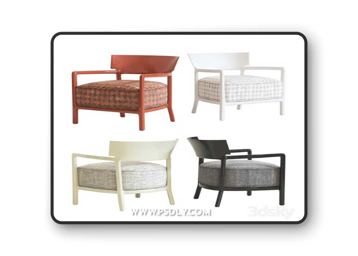Cara Fancy by Kartell 3D Model