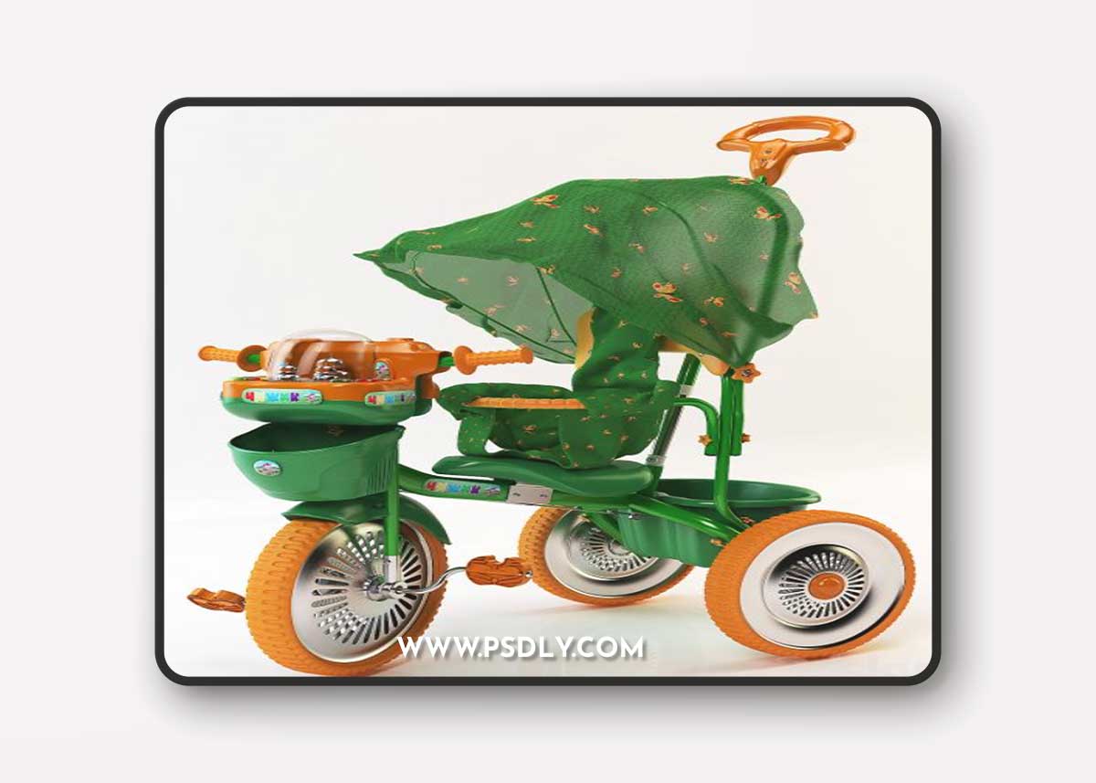 Children's bike 3D Model