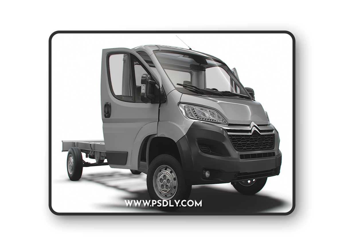 Citroen Jumper Chassis Truck SCab 4035WB HQInterior 2023 Model