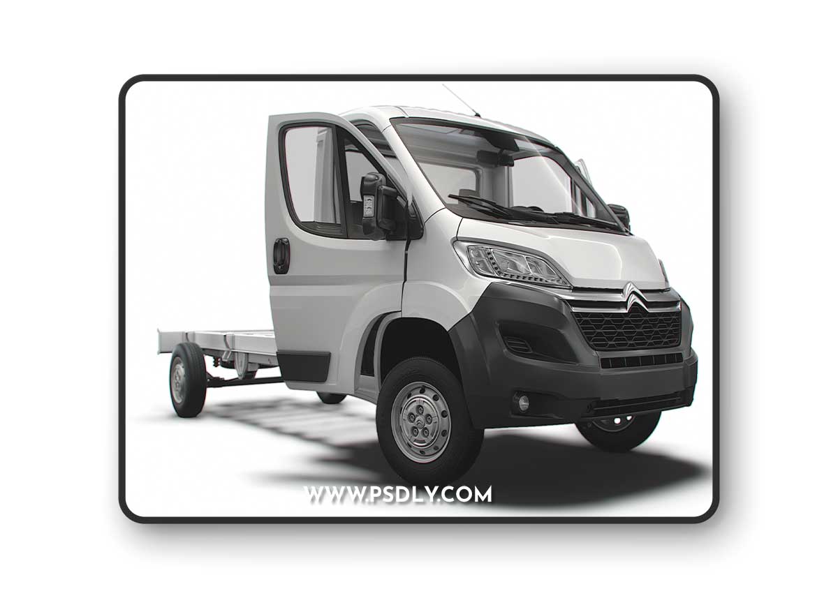 Citroen Jumper Chassis Truck SCab 4300WB HQInterior 2023 Model