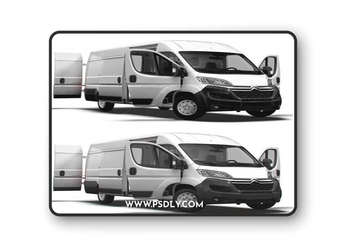 Citroen Jumper Van L4H2 HQ Interior 2023 Model