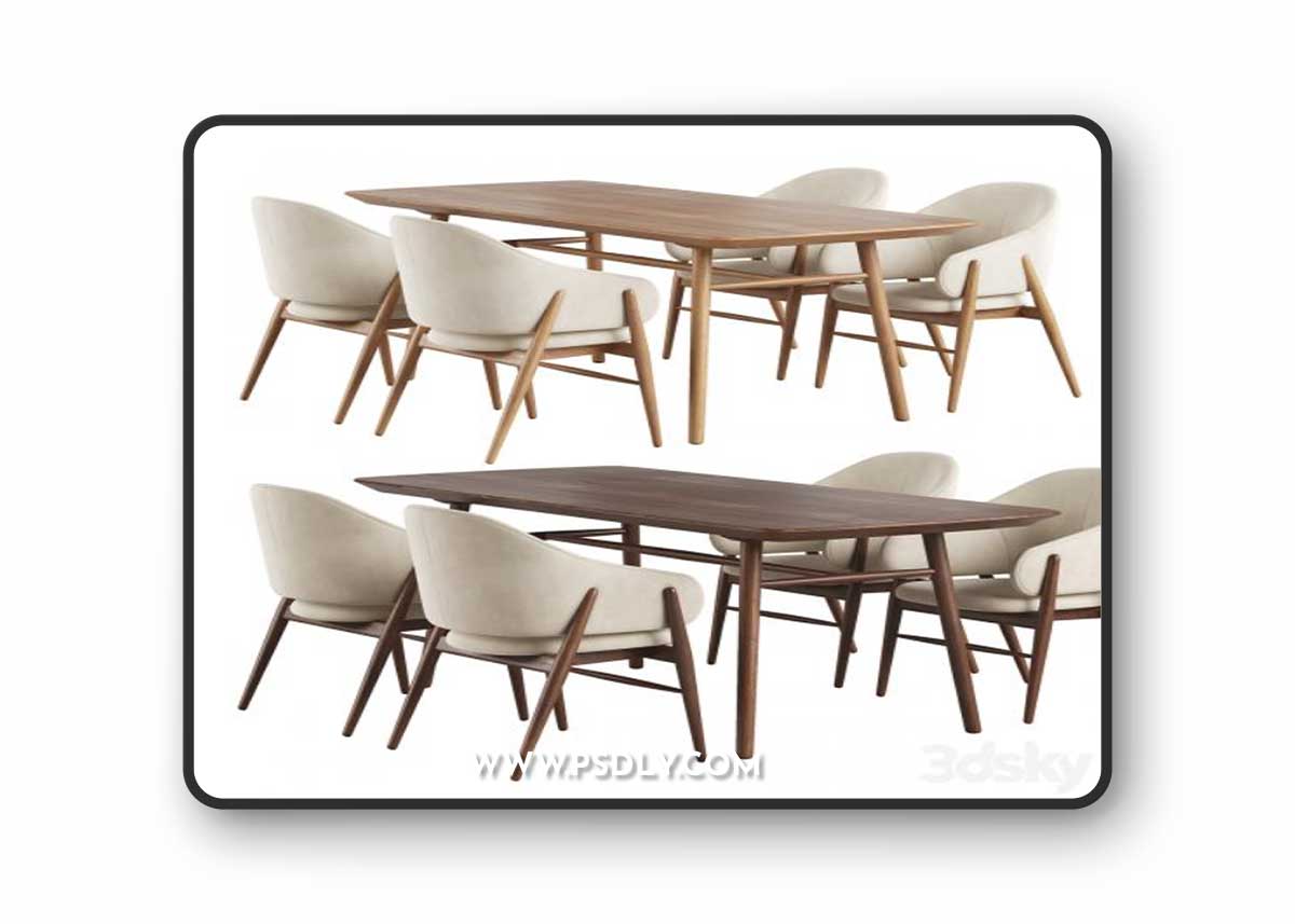 Family Look Chair. Table Aarhus Deephouse