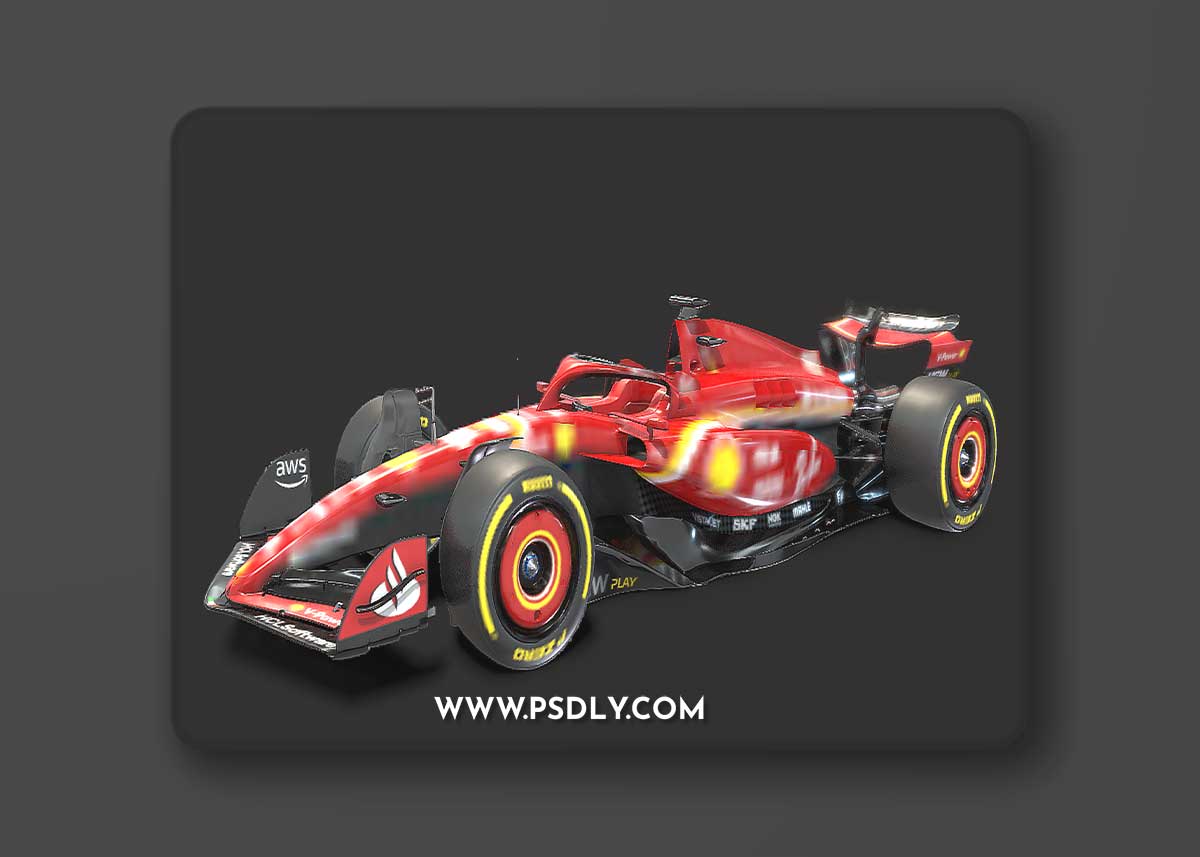 Ferrari SF-24 F1 2024 3D Model