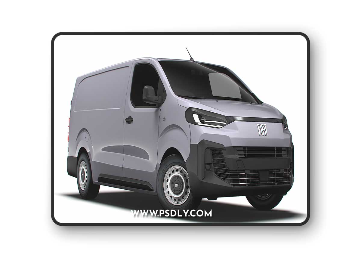 Fiat e Scudo Van L3 2024 italyan Model