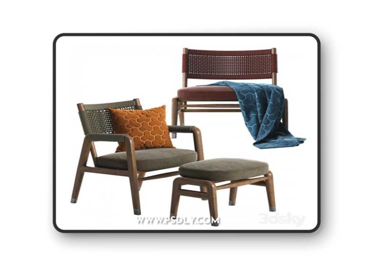 Flexform Ortigia armchair