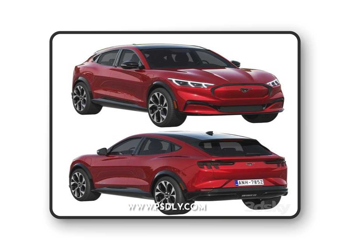 Ford Mustang MACH-E 2021 - 3D Model