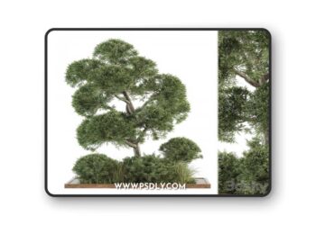 Garden set Tree and Bush - Garden Set 16