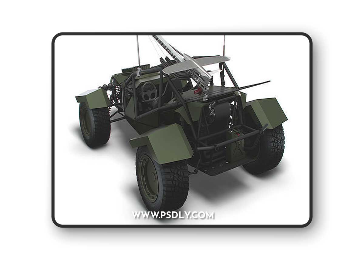 Generic Military Buggy UAV 2023 Model