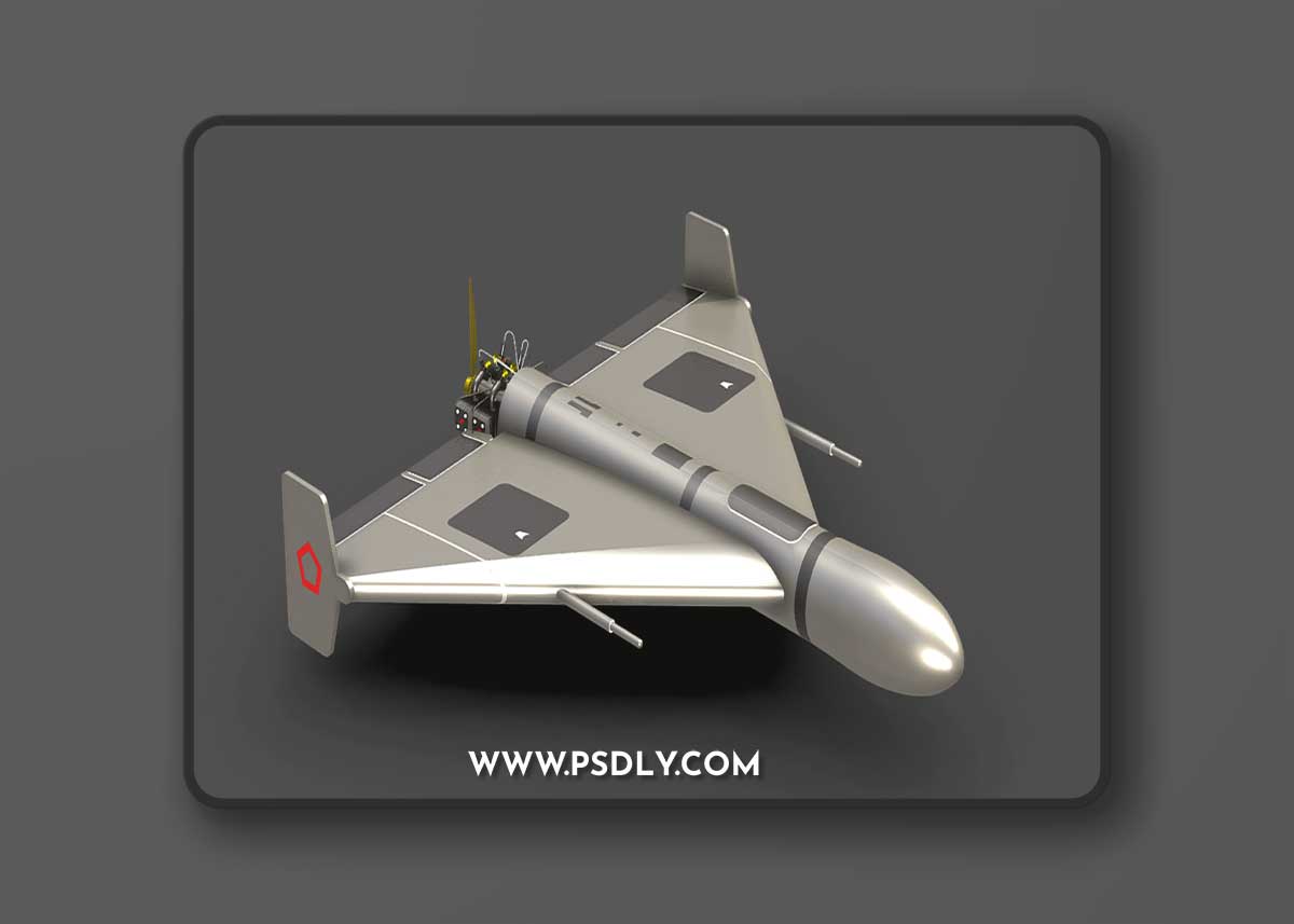 HESA Shahed 136 3D Model