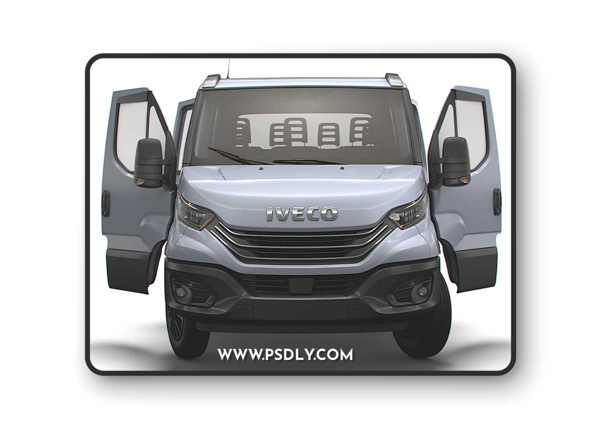 Iveco Daily Crew Cab L2 Chassis 2023 Model