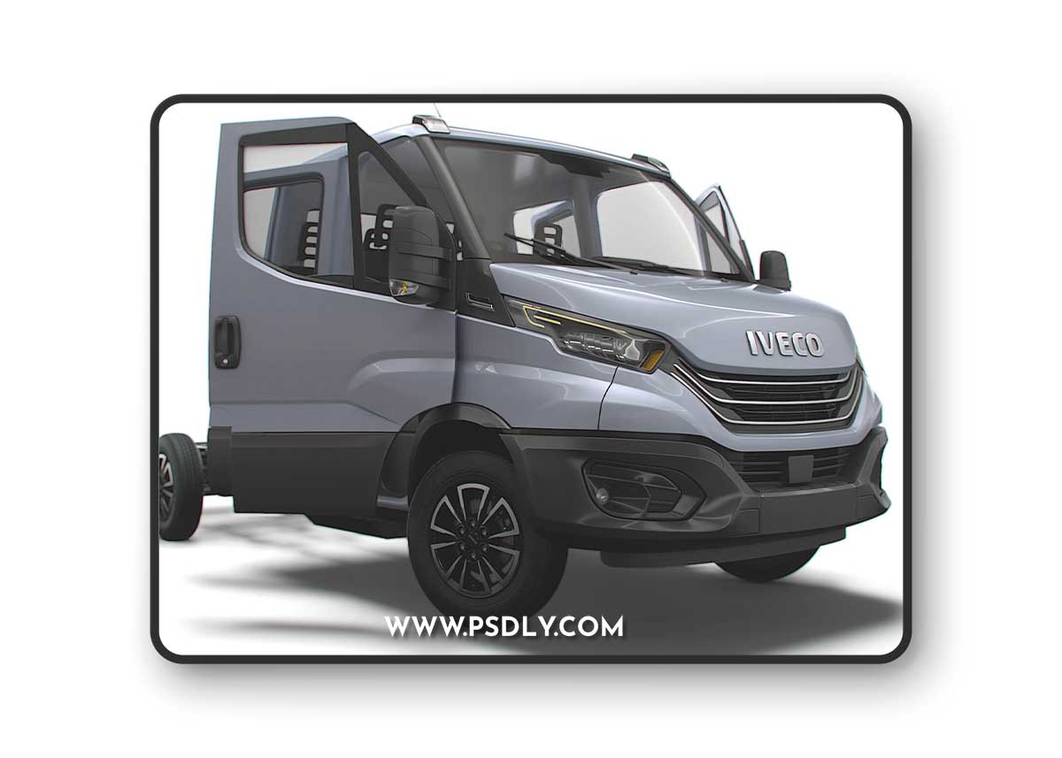 Iveco Daily Crew Cab L3 Chassis 2023 Model