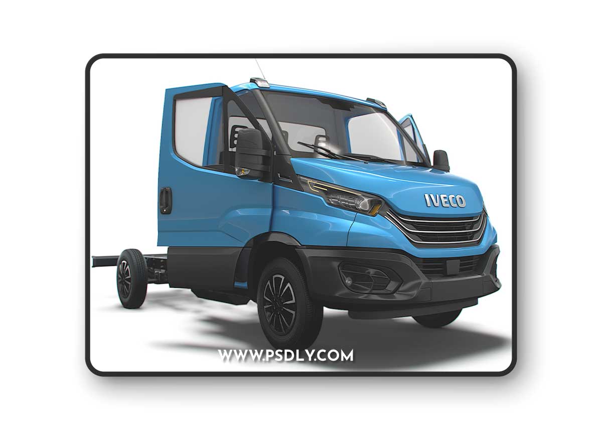 Iveco Daily Single Cab HQ Interior L2 Chassis 2023 Model