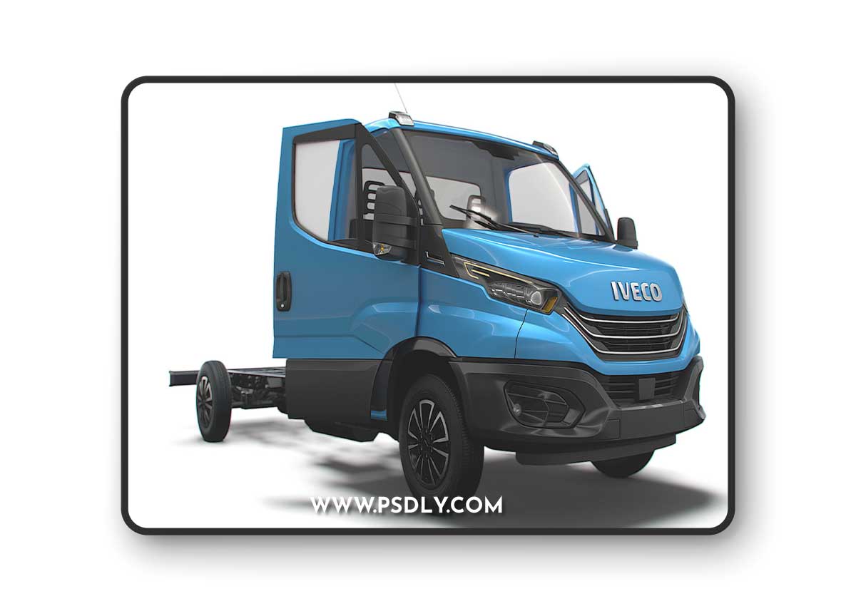 Iveco Daily Single Cab HQ Interior L4 Chassis 2023 Model