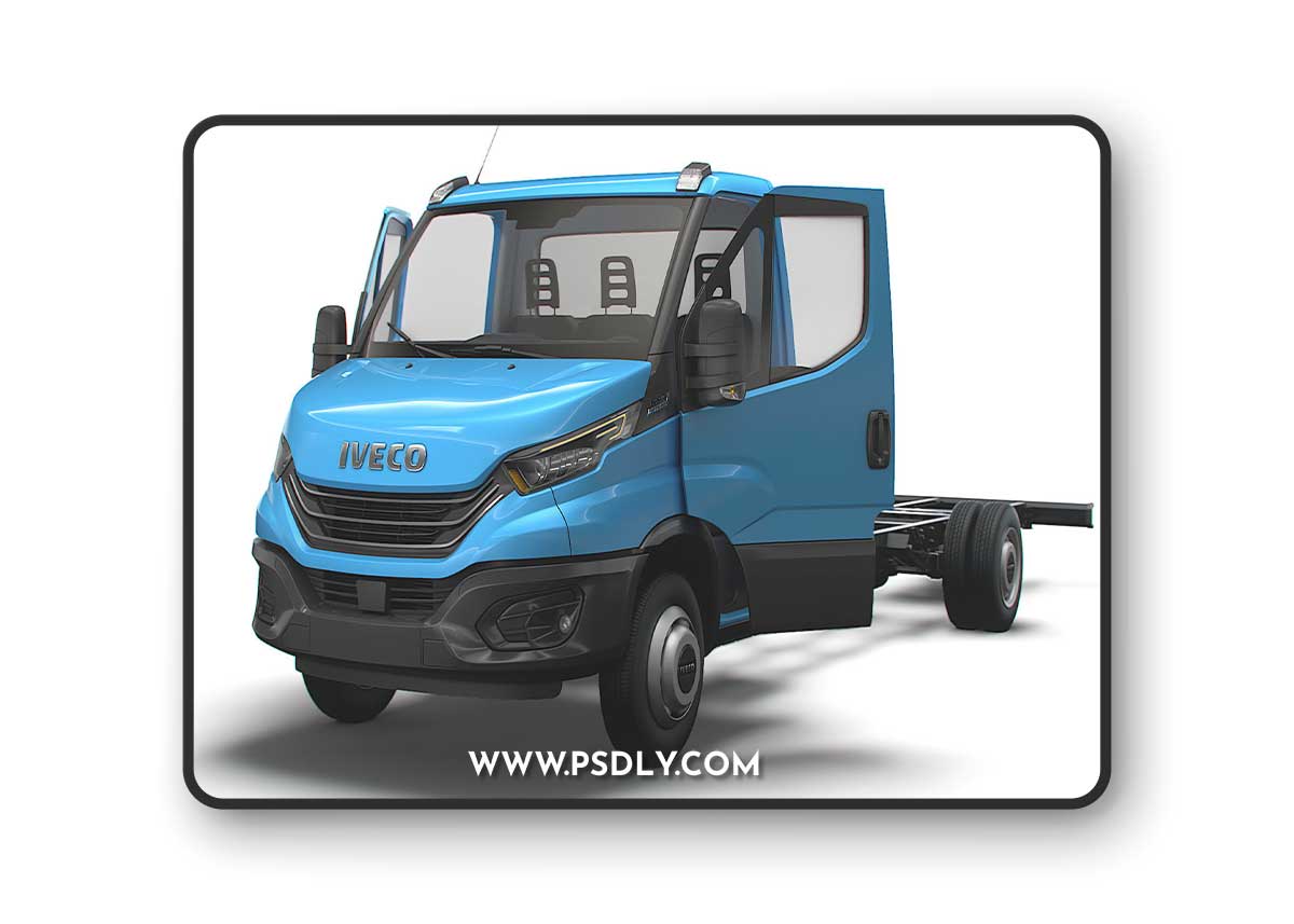 Iveco Daily Single Cab HQ Interior L6 Chassis 2023 Model