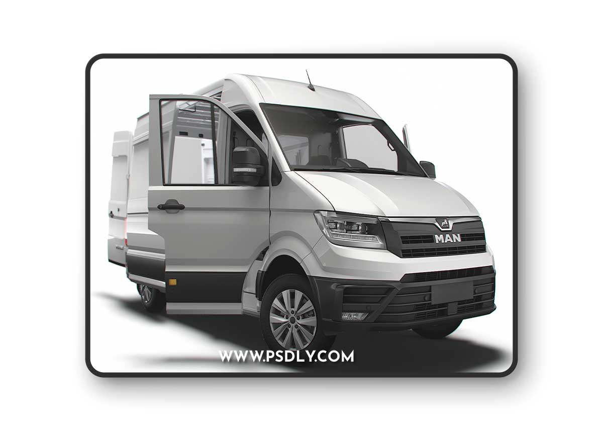 MAN TGE Panel Van L2H2 HQ Interior 2023 Model
