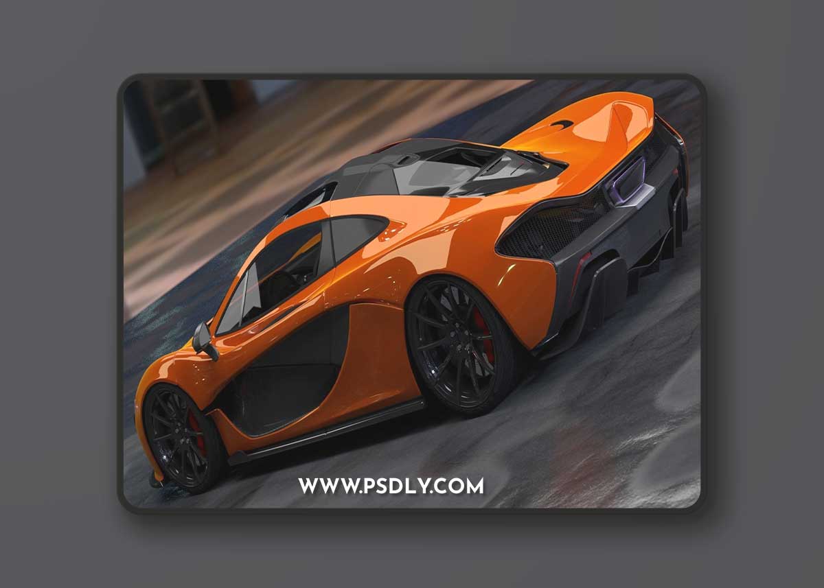 MCLaren 3D Car 3Ds Max Model