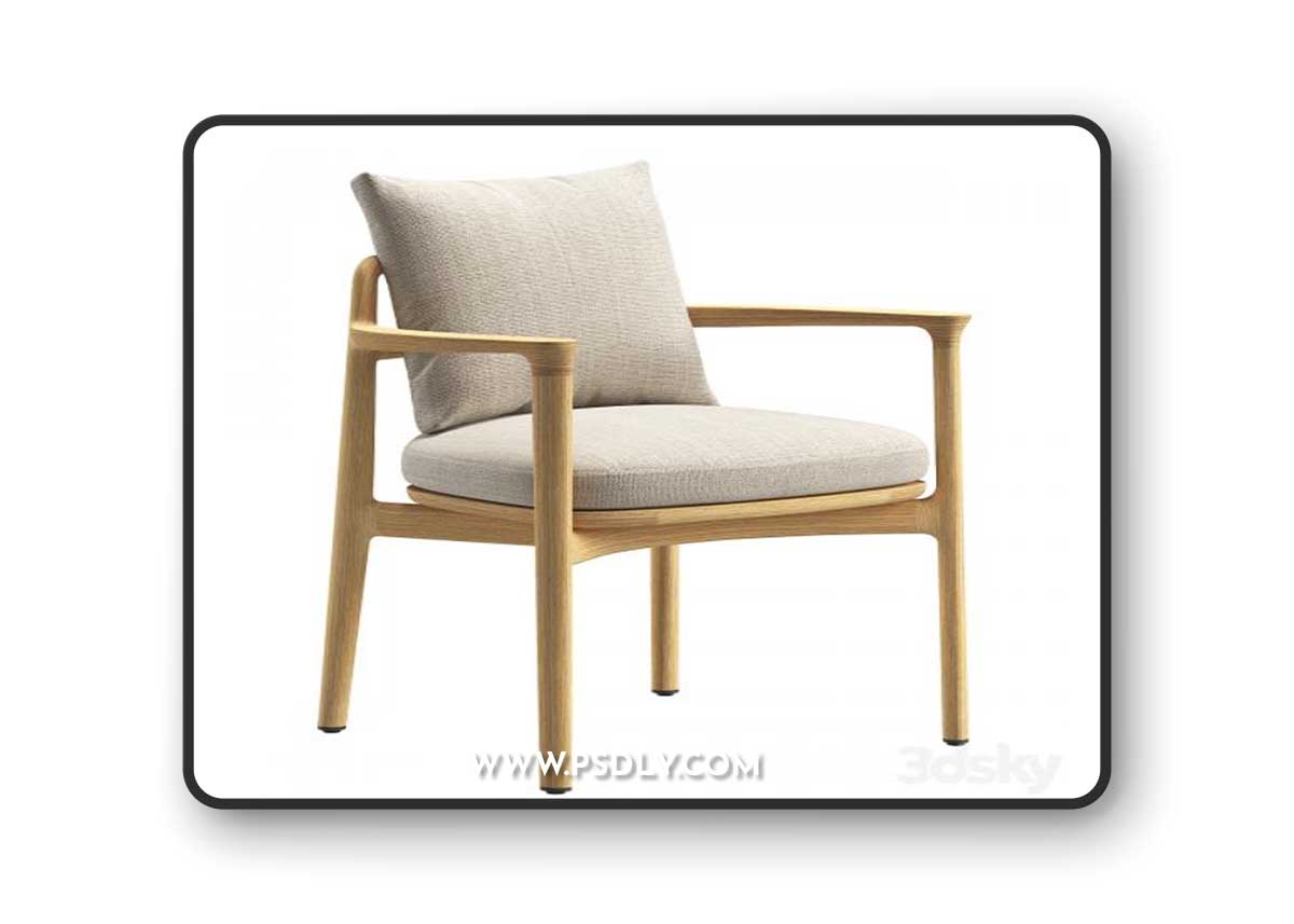 Magnolia Outdoor Chair / Poliform