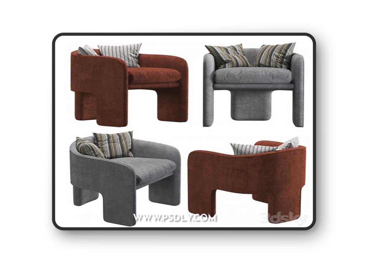Milo baughman armchair