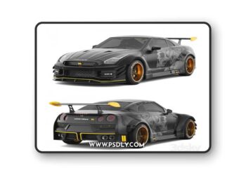 Nissan GTR R35 Nismo - 3D Model
