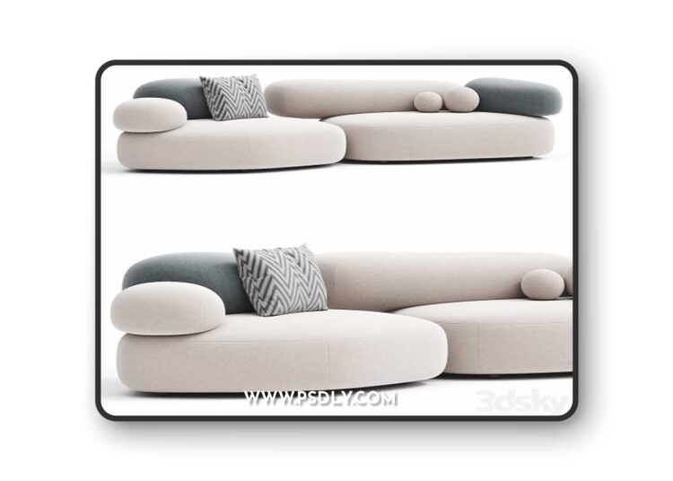 PEBBLE RUBBLE By Moroso 3D Model
