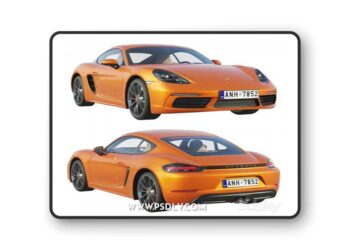 Porsche 718 Cayman S 3D Model
