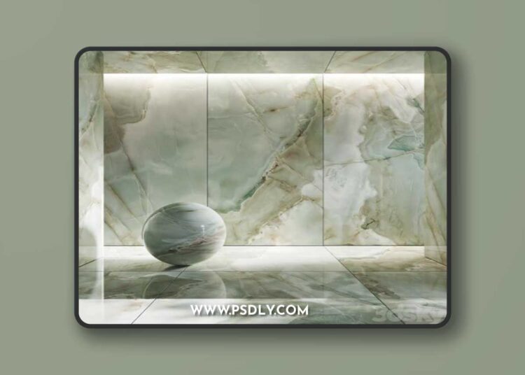 Reve Jade Porcelain Tile 3D Model