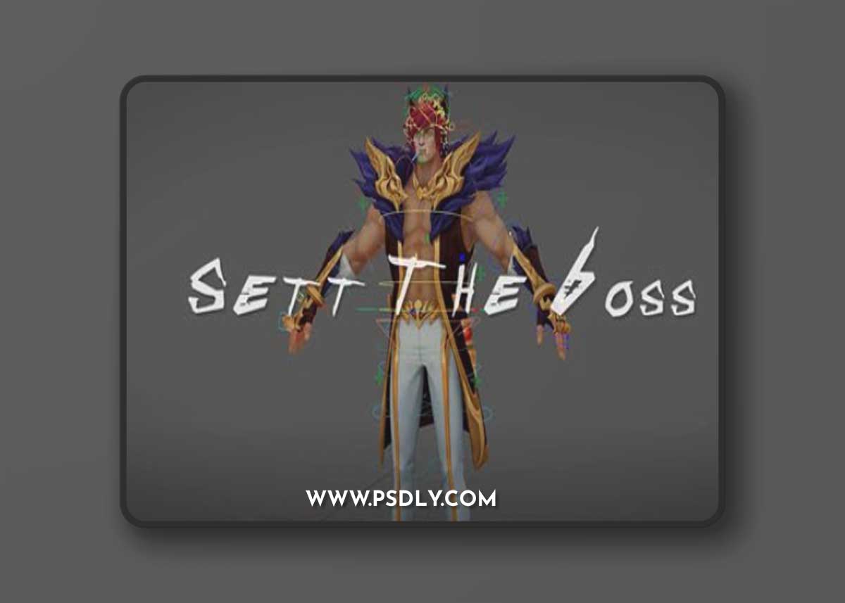 Sett The Boss - Maya Rig Rigged in Maya 2024
